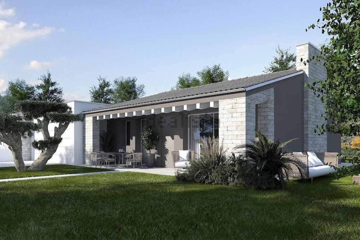 Villetta bifamiliare di nuova costruzione con giardino a Loria — foto 1
