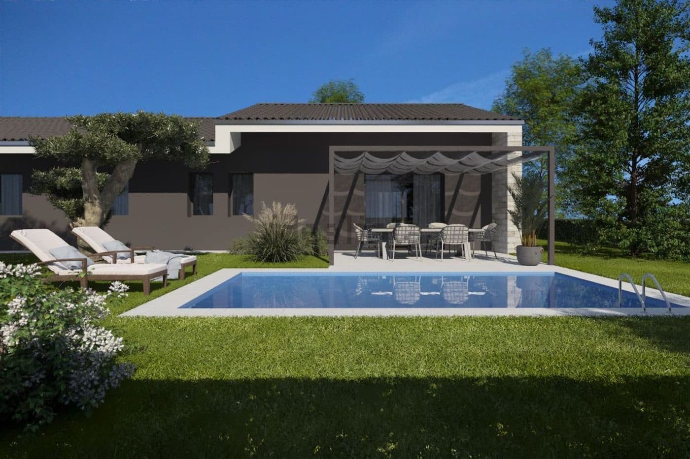 Villa nuova al grezzo a Loria, Bessica — foto 1